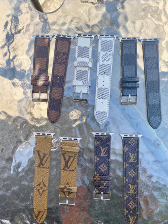 Handmade Apple Watch Band Leather for apple watch series 5 4 3 2 1 38/40mm 42/44mm | Etsy (US)