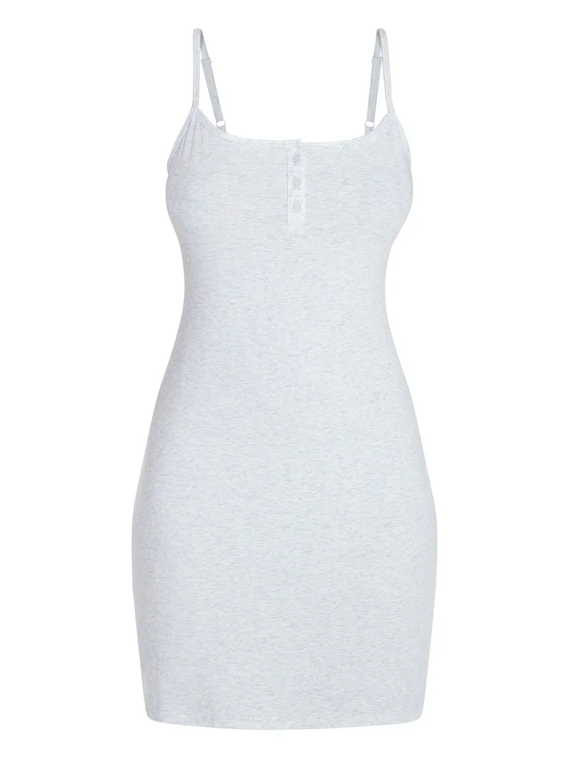 No Boundaries Cloud Core Sleepwear Slip, Women's XS-XXL | Walmart (US)