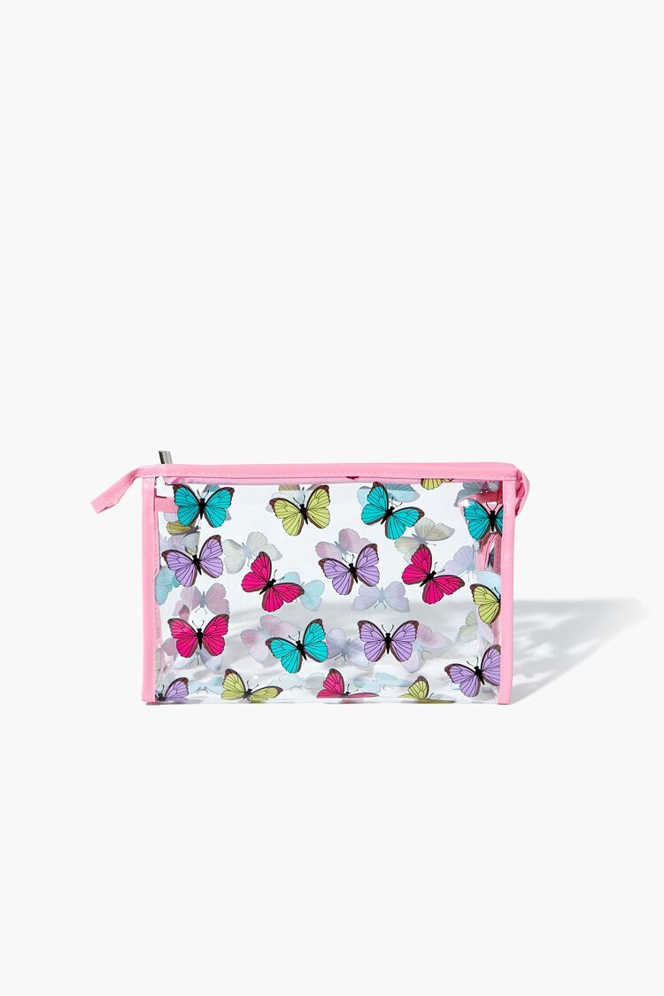 Butterfly Print Makeup Bag | Forever 21 (US)