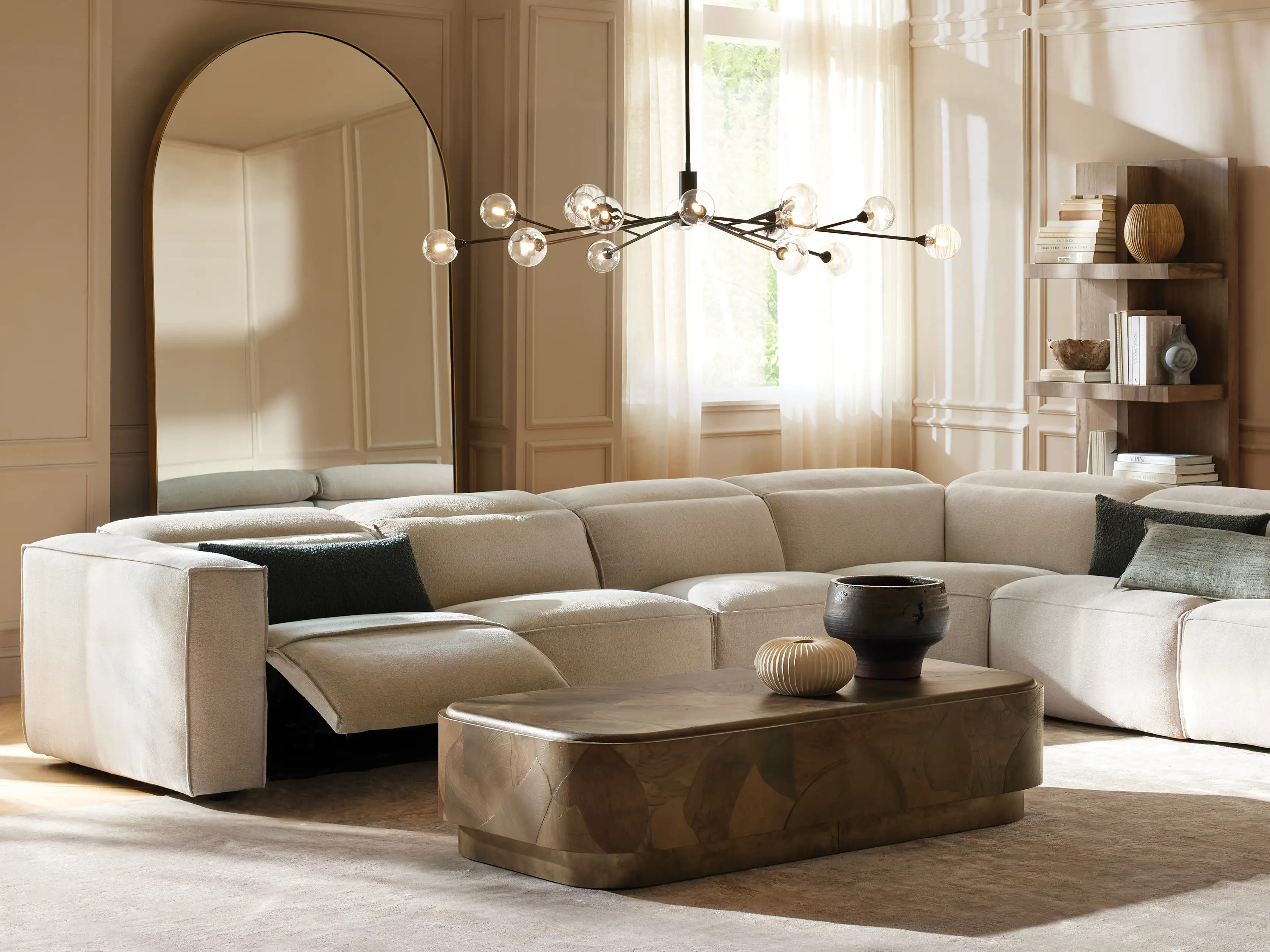 Coburn Six Piece Motion Sectional | Arhaus