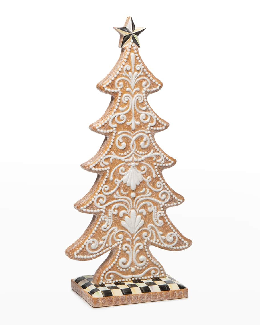 MacKenzie-Childs 17" Gingerbread Cookie Tree | Neiman Marcus