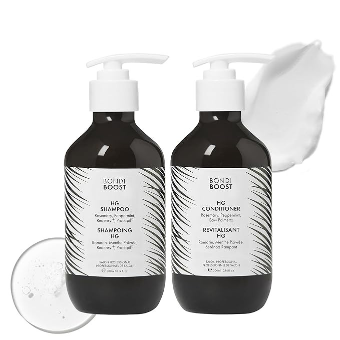 BondiBoost HG Anti-Thinning Shampoo Conditioner Set [10.14 fl oz each], Clinically Tested to Prom... | Amazon (US)