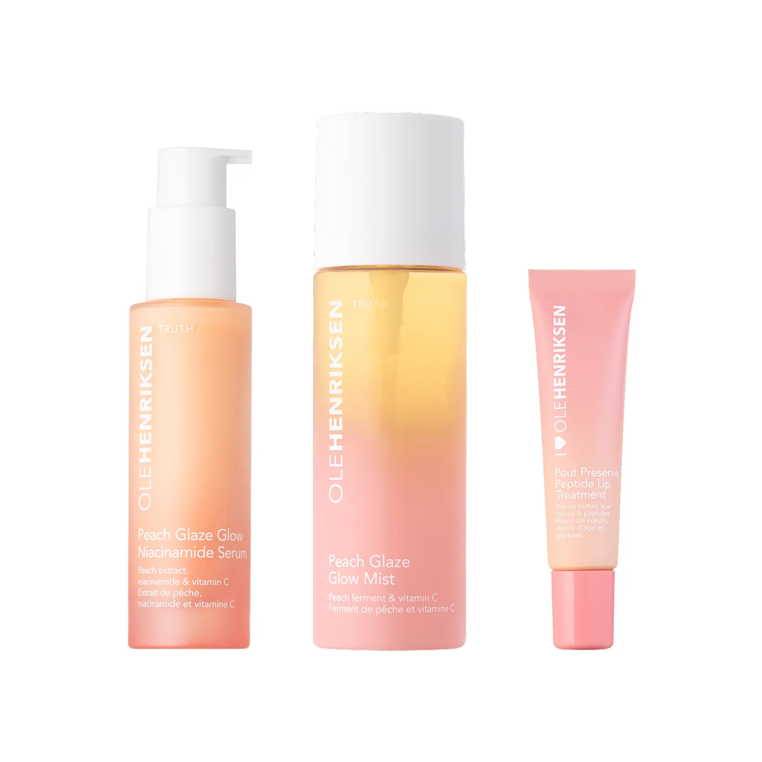 Big + Plump Peach Collection Bundle | Ole Henriksen