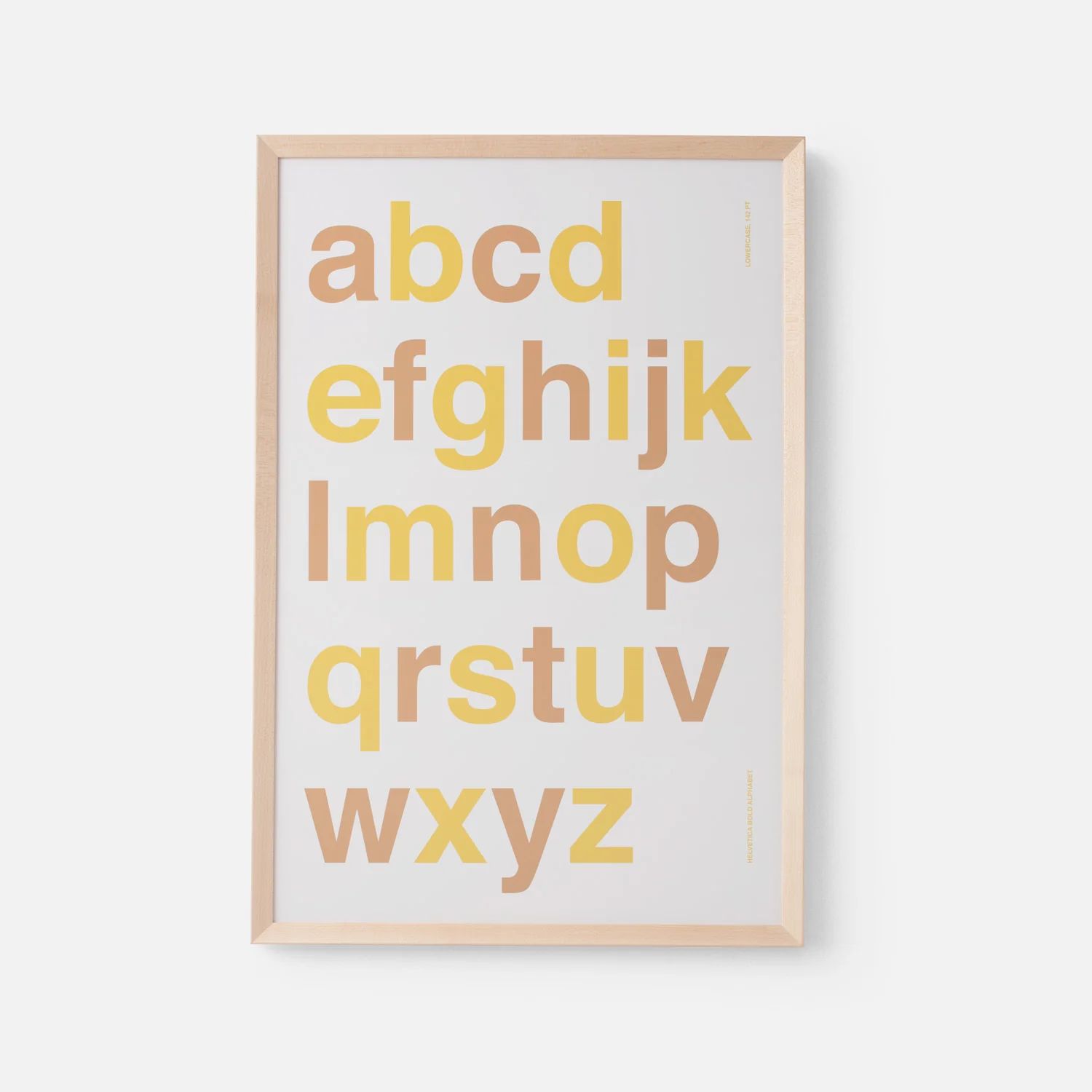 Alphabet Print | Schoolhouse