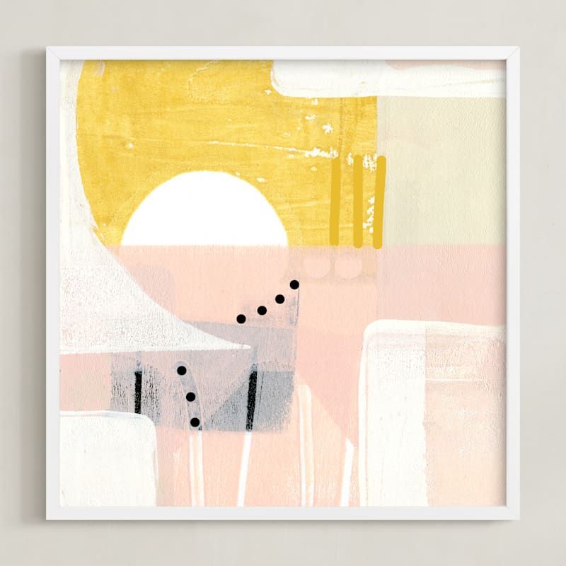 "Sunny and dots I" - Open Edition Fine Art Print by Jaqui Falkenheim. | Minted