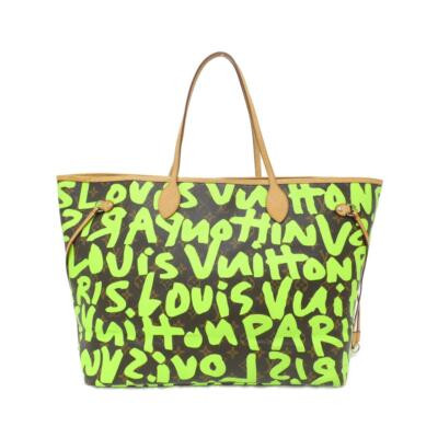 Authentic LOUIS VUITTON Monogram Graffiti (Stephen  Neverfull GM M93703 Bag  ...  | eBay | eBay US