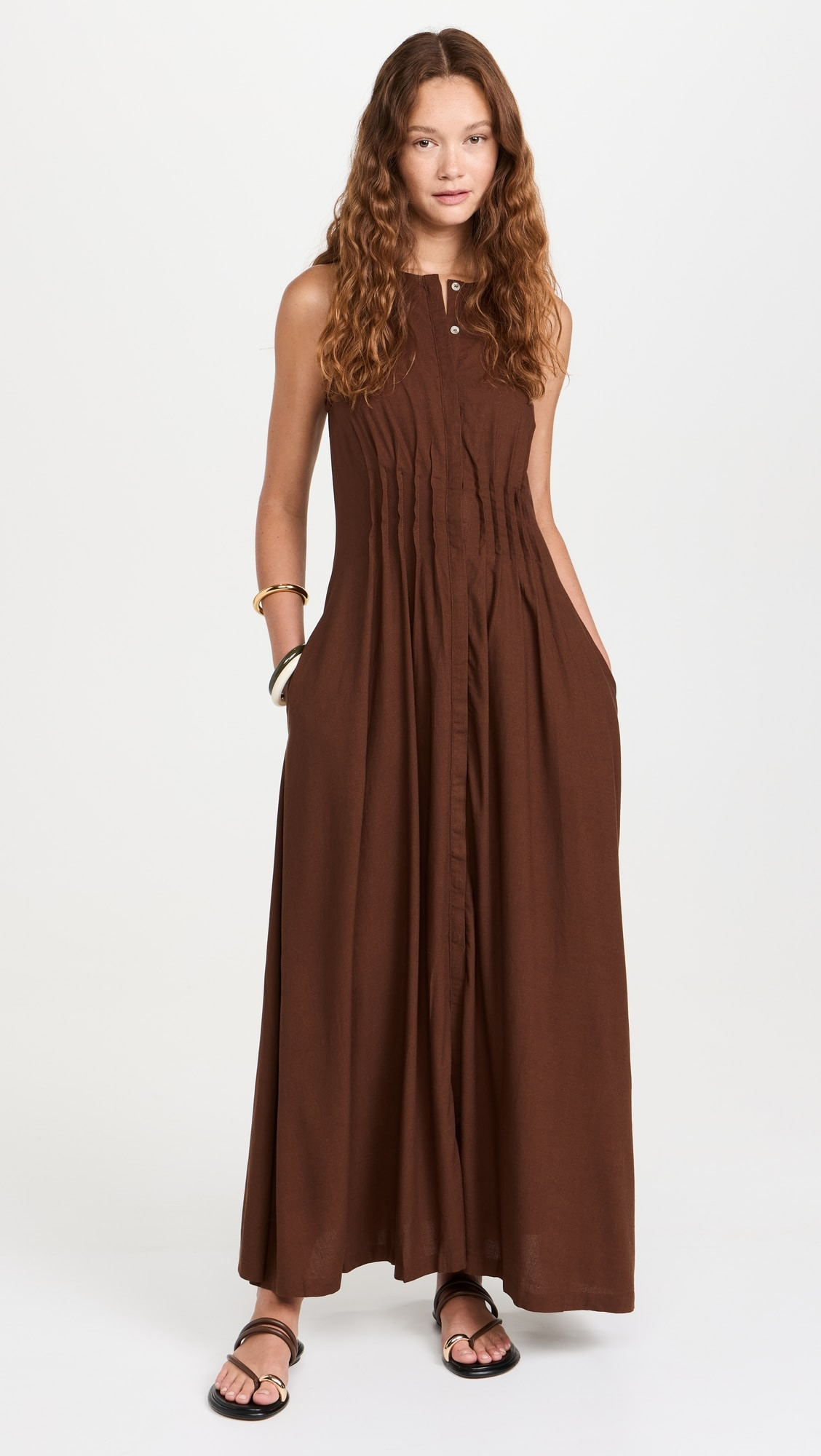 Fehintola Pleat Dress | Shopbop