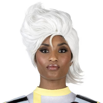 Jazwares Marvel Women's Storm Synthetic Halloween Classic Costume Wig - White One Size | Target