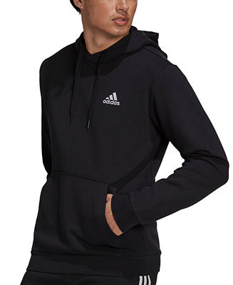 adidas Men's Feel Cozy Essentials Fleece Pullover Hoodie   & Reviews - Activewear - Men - Macy's | Macys (US)