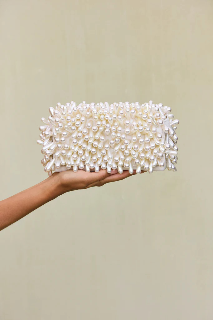 PERLA SHOULDER BAG - PEARL | Cult Gaia - US