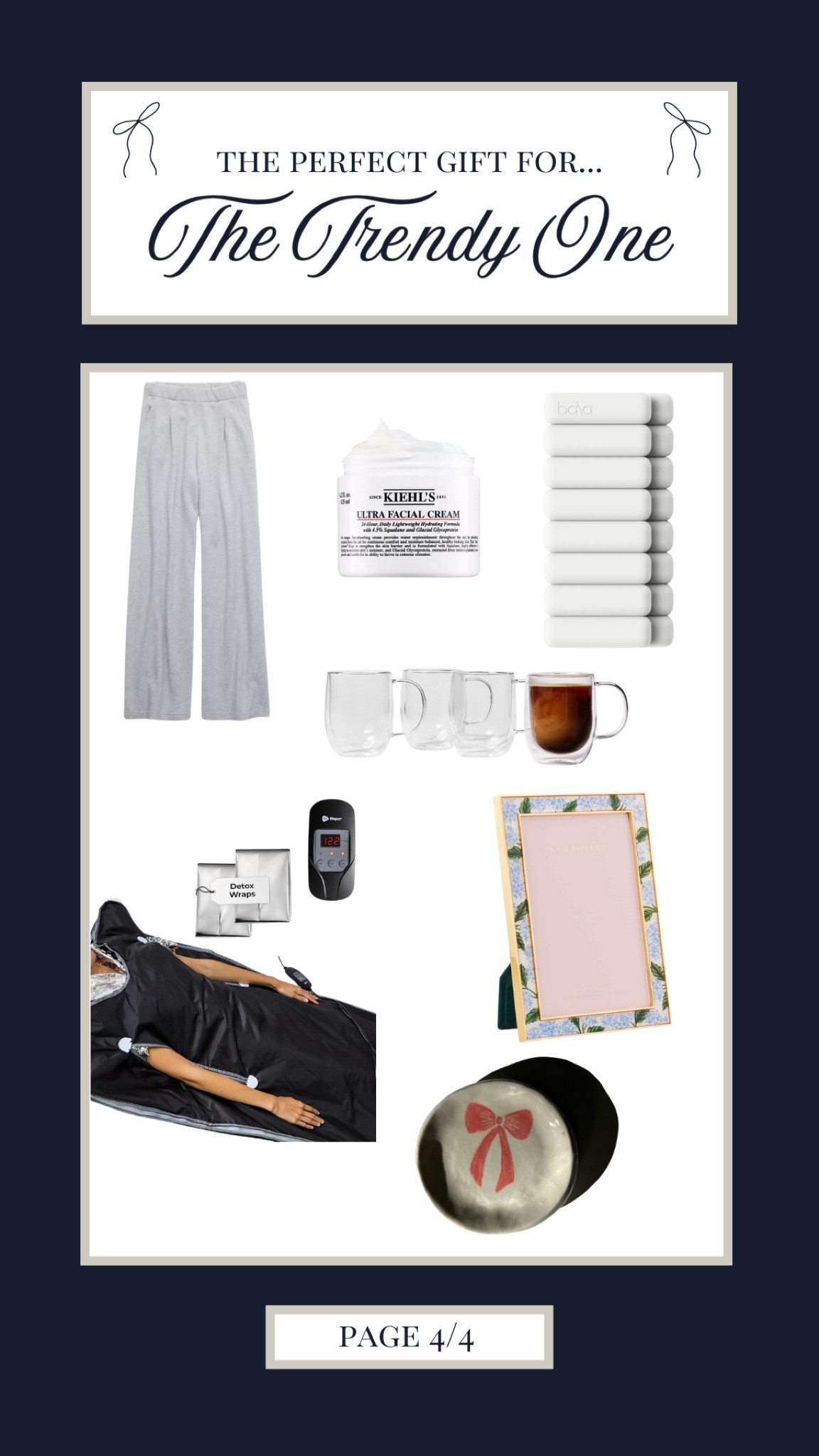 Gift Guide: Best Gift Ideas For The Trendy One🌲 (Page 4/4)

Trendy Gifts
Gift Guides
Gift Ideas 2024
Christmas Gift Ideas
Gift Ideas For The Trendy Friend
Gifts Ideas For The Trendy Daughter
Gifts Ideas For The Trendy Girl
Unique Gift Ideas
Personalized Gift Ideas
Thoughtful Gift Ideas
Custom Gift Ideas
Gift ideas for teenagers
Gift ideas for daughters
Gift ideas for sisters
Gift ideas for friends
Gifts for teens
Gifts for daughters
Gifts for sisters
Gifts for friends
Abercrombie Lounge Pants
Sauna Blanketts

#LTKCyberWeek #LTKHoliday #LTKGiftGuide