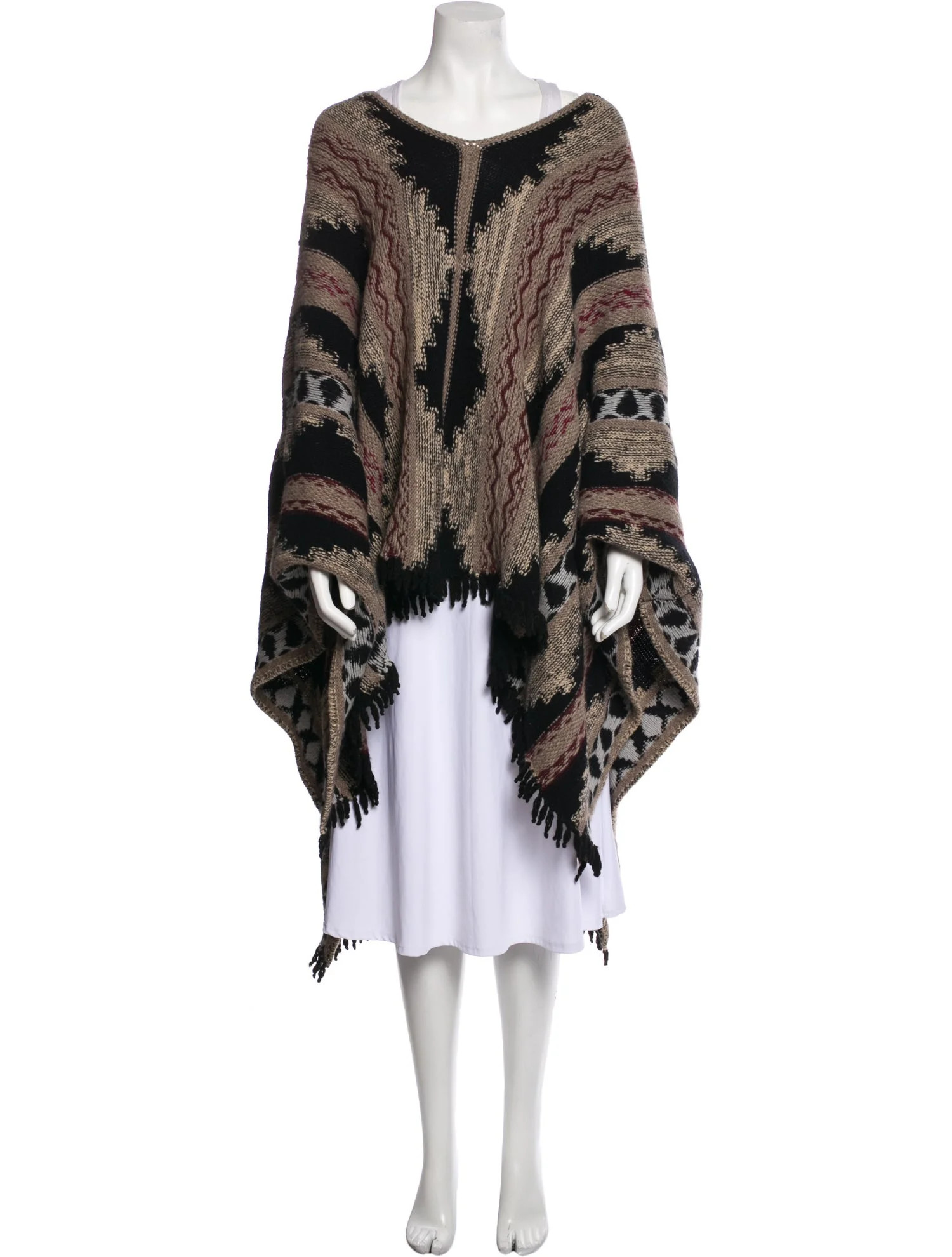 Animal Print Scoop Neck Sweater | The RealReal