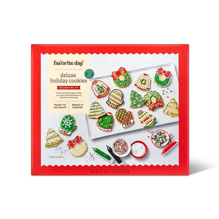 Holiday Cookie Decorating Kit - 16ct - Favorite Day™ | Target