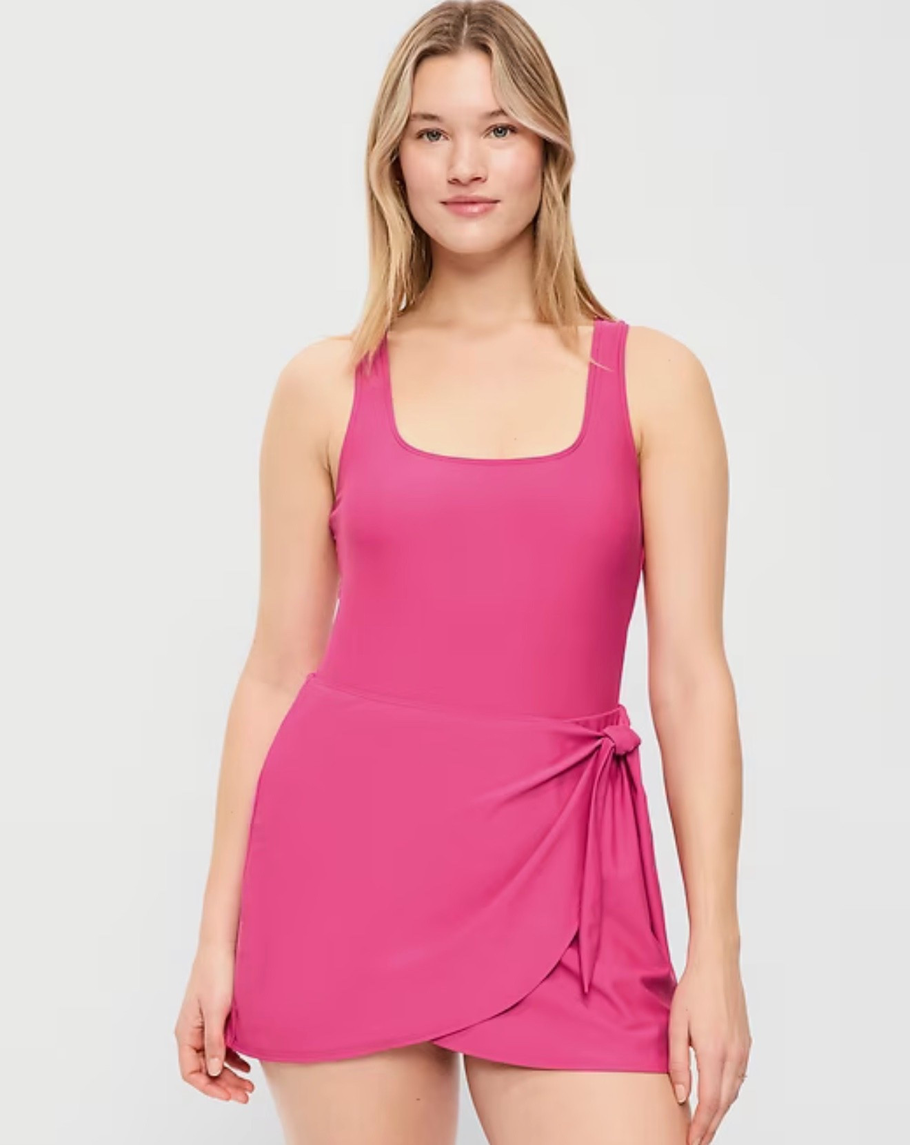 These one piece swimsuits are adorable! Such great coverage for moms on the go!  Could even pass as a workout dress! 

#LTKootd #LTKSaleAlert #LTKOver40