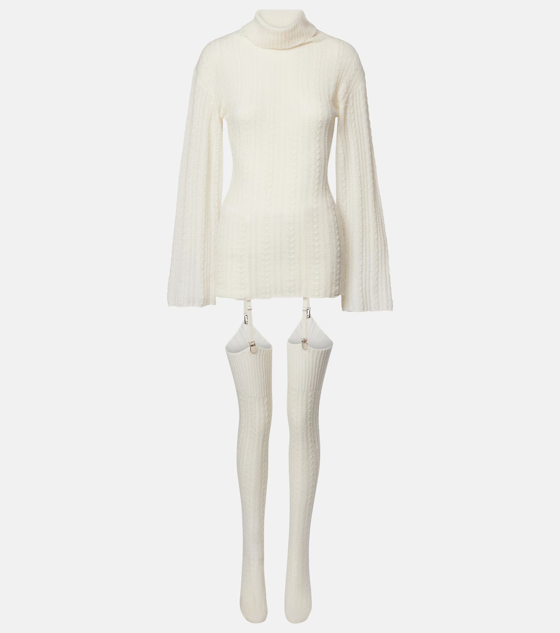 Robe en laine mélangée | Mytheresa (FR)