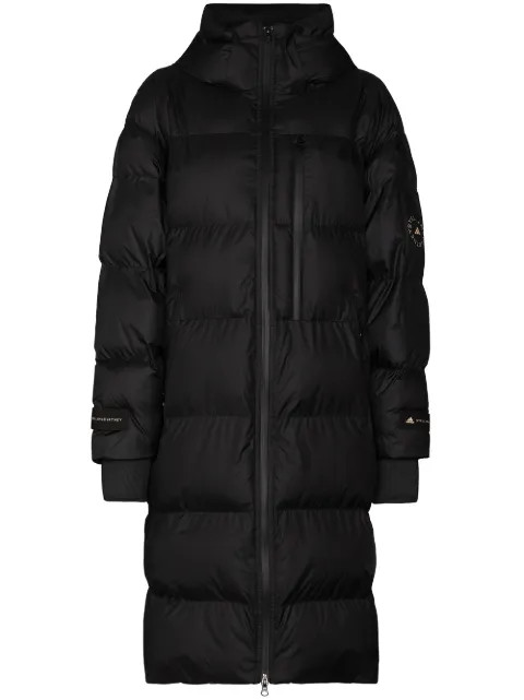 x Stella McCartney hooded puffer coat | Farfetch (UK)
