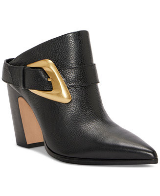 Women's Baily Pointed-Toe Buckled Dress Mules | Macy's