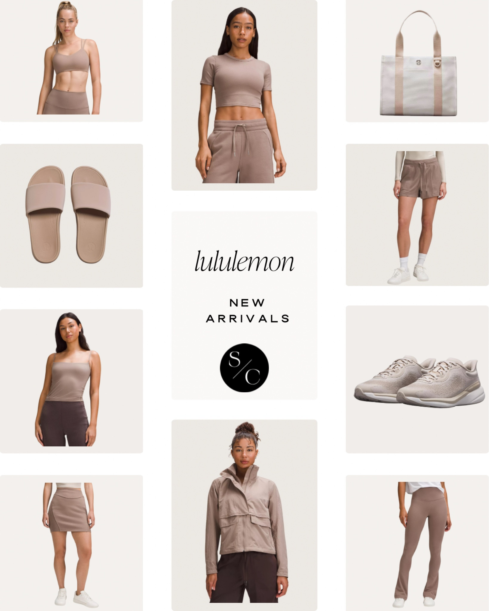 Lululemon New Arrivals in Taupetastic 🤎

Fitness new arrival, neutral workout clothes, gym, activewear, gift for her 

#LTKFitness #LTKStyleTip #LTKActive