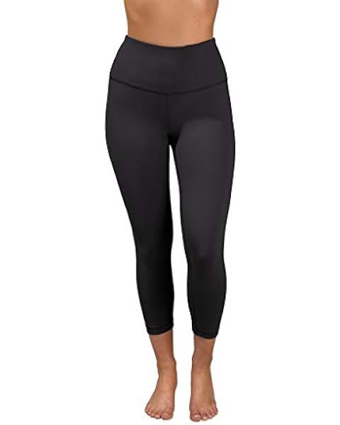 90 Degree By Reflex High Waist Power Flex Tummy Control Leggings | Amazon (US)