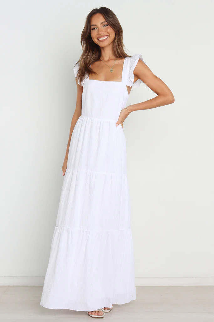 Peaches Dress - White | Petal & Pup (US)