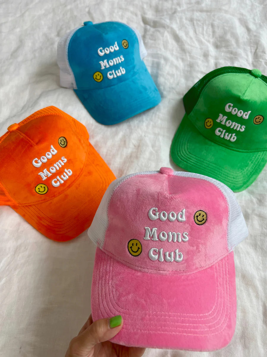 Good Moms Club Summer Candy Trucker Hat | Sun Peony Coconut