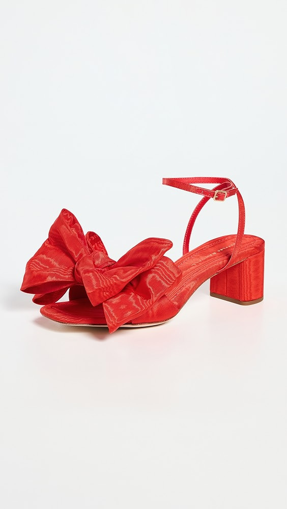 Loeffler Randall Carmen Mid Heel Bow Sandals | Shopbop | Shopbop
