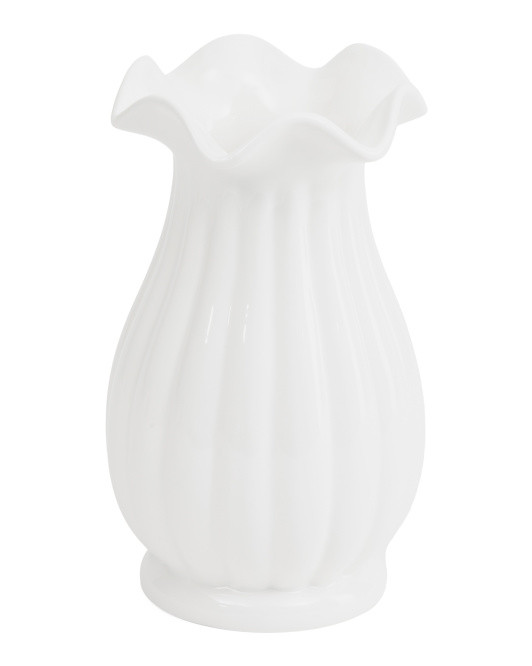 6x10 Fluted Vase | TJ Maxx