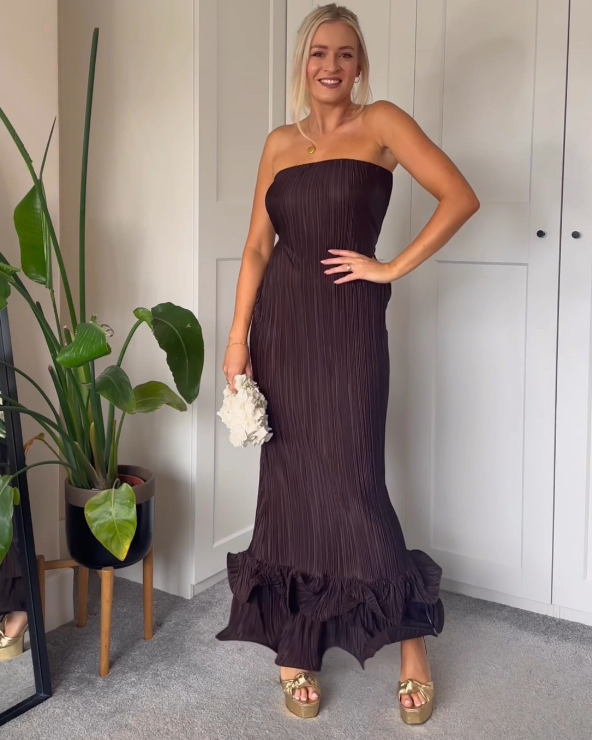 The perfect autumn occasion dress! So comfy too! 

Wedding guest, autumn wedding, autumn occasion 