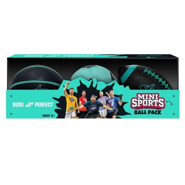 Dude Perfect Mini Sports Ball Pack | Walmart (US)