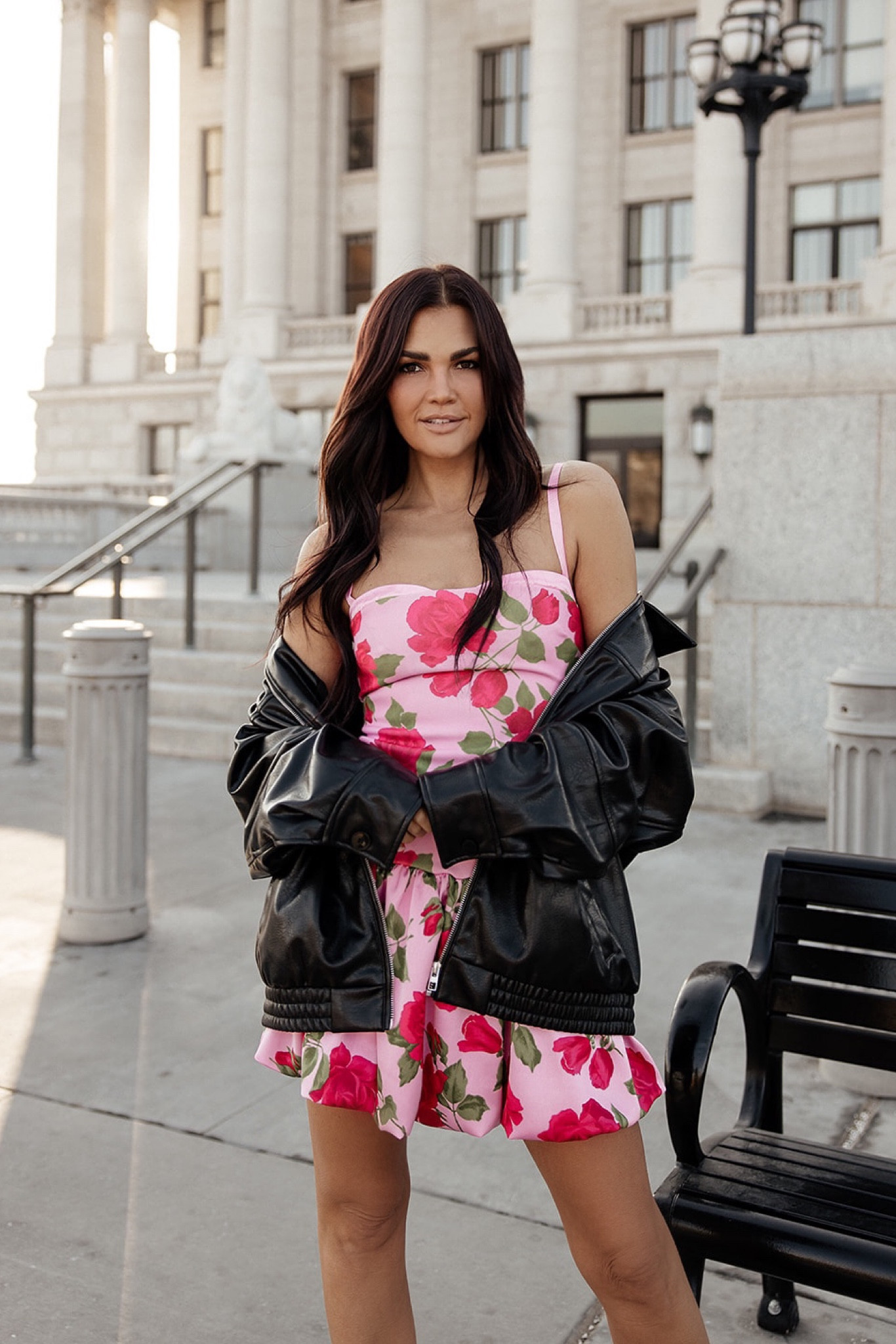 Show Me Your Mumu Tiffani Skort Dress 

Zara Faux Leather Jacket 



#LTKSeasonal #LTKStyleTip