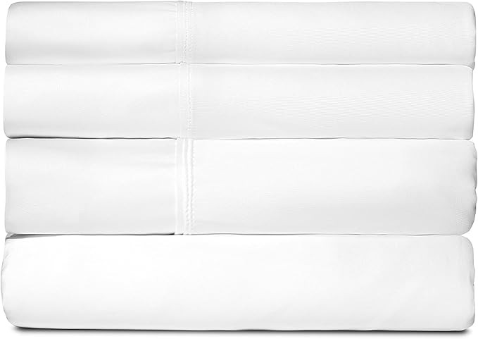 SHEEX Active Comfort Sheet Set, Comfortable Cooling Sheets with 1 Flat Sheet, 1 Fitted Sheet, and... | Amazon (US)