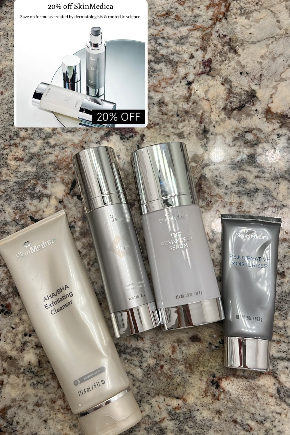 Skin Medica Sale! 20% off my holy grail medical grade skincare products. #dermstore #skinmedica #skincare

#LTKbeauty #LTKSeasonal #LTKHoliday