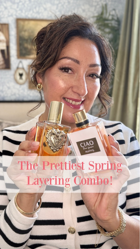Spring layering combo from my fragrance collection 🌸

Devotion + Ciao = soft marshmallow citrus cloud.

fragrance layering, spring perfume, dolce devotion perfume, orange blossom perfume, marshmallow perfume, vanilla perfume, affordable perfume, middle eastern perfume

#LTKSeasonal #LTKBeauty