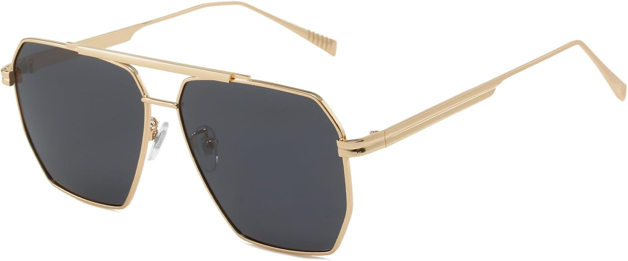 BUTABY Retro Sunglasses for Women Men Vintage Oversized Square Sun Glasses Classic Polarized Shad... | Amazon (US)