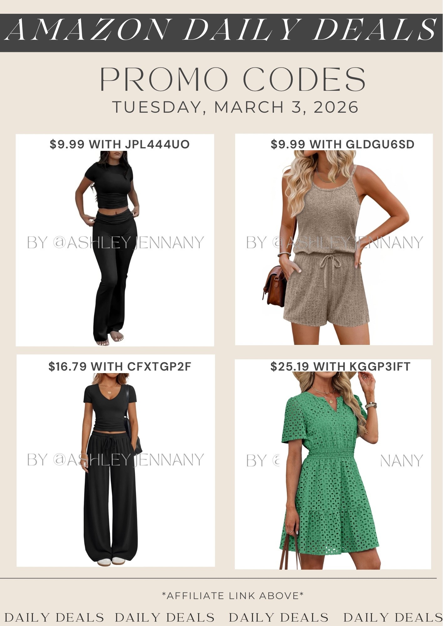 Amazon fashion deals on two piece sets, romper and spring dress

#LTKSeasonal #LTKMidsize #LTKSaleAlert