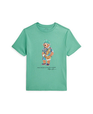 Big Boys Polo Bear Jersey T-Shirt | Macy's