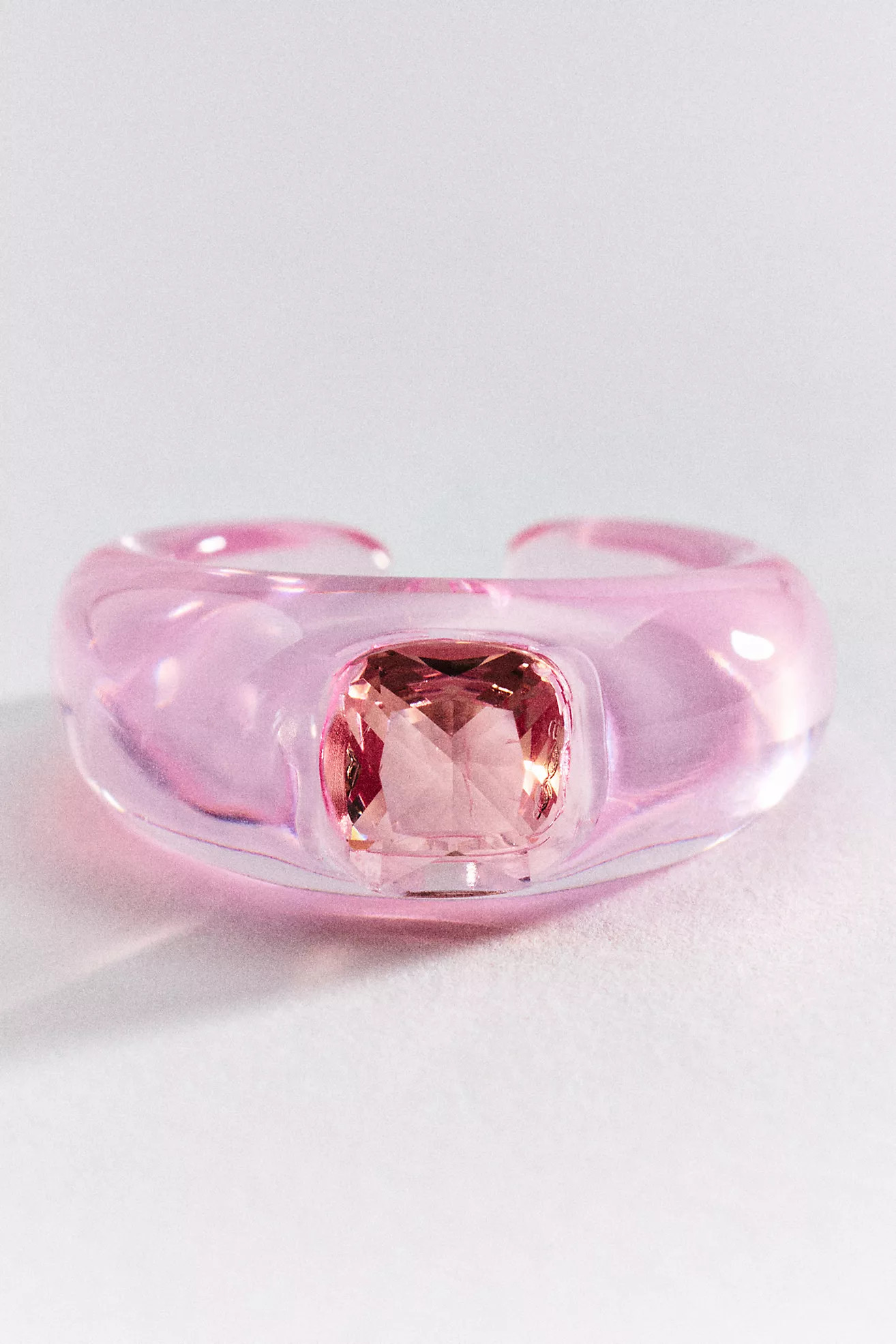 Gemstone Resin Cocktail Ring | Anthropologie (US)