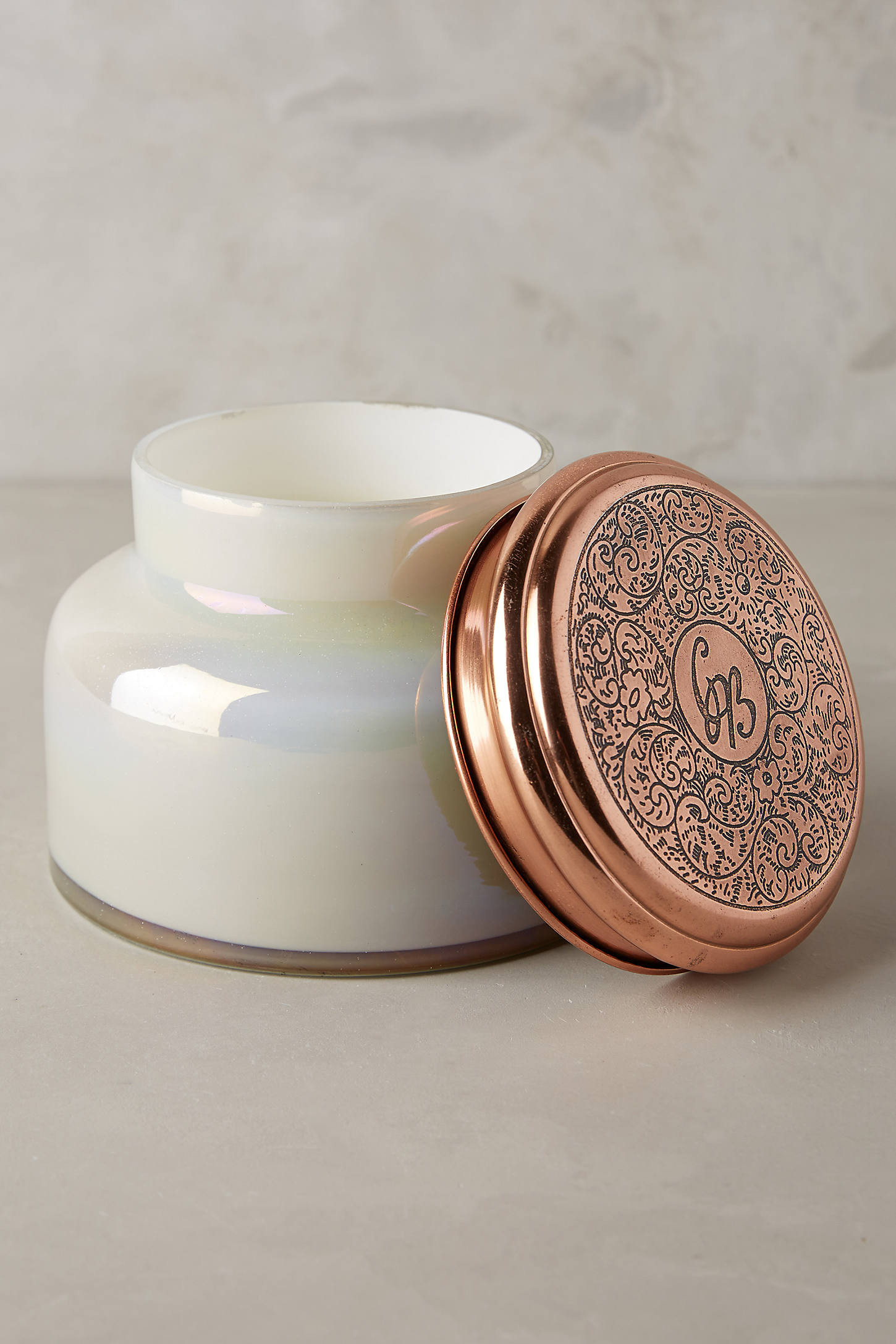 Capri Blue Giant Mercury Glass Candle | Anthropologie (US)