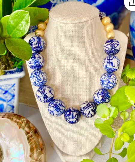 Chinoiserie necklace 

#LTKGiftGuide