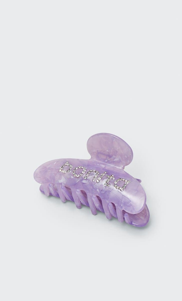 Rhinestone bonita hair clip - Women's fashion | Stradivarius United Kingdom | Stradivarius (UK)