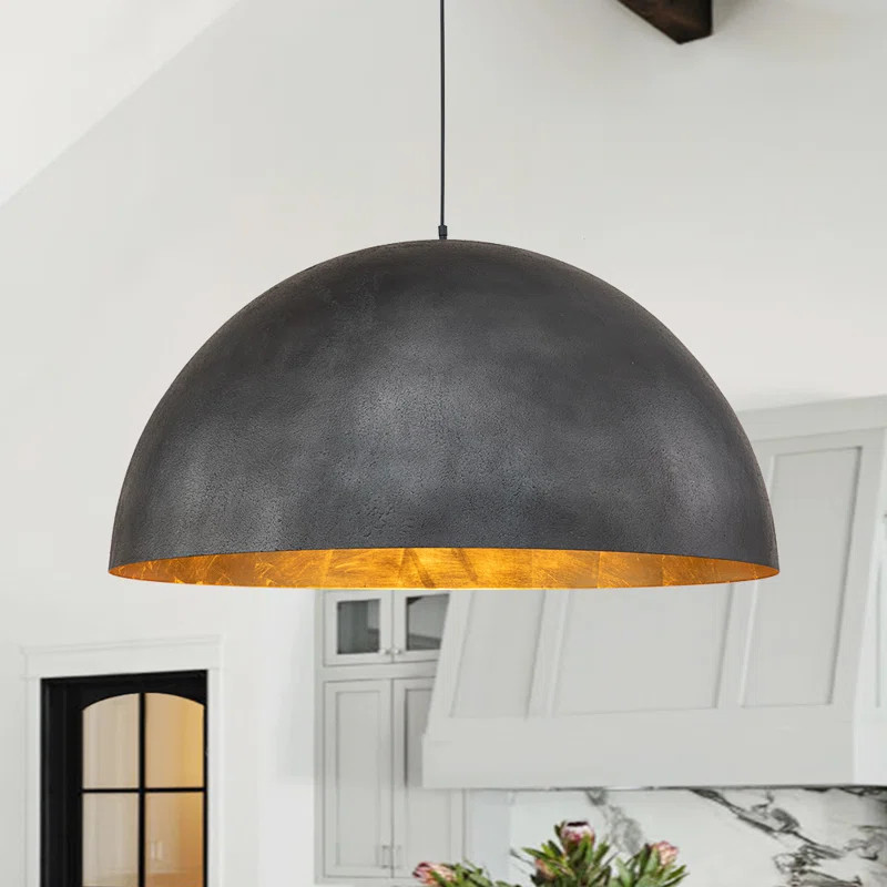 1 - Light Metal Dome Pendant | Wayfair North America