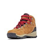 Columbia womens Newton Ridge Plus Waterproof Amped Hiking Boot, Elk/Mountain Red, 8.5 Wide US | Amazon (US)