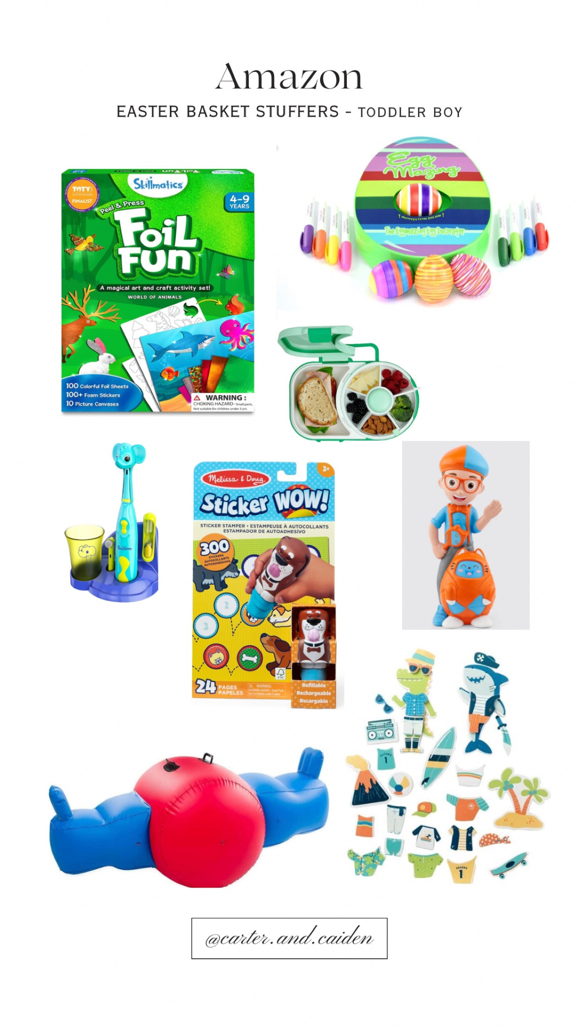 Basket stuffers for toddler boys! Amazon edition  

#LTKkids #LTKbaby #LTKfamily