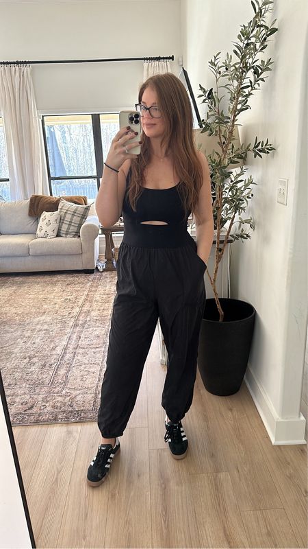PSA: you need this jumpsuit in your life!! Wearing a size Large (I’m normally a 12/14) 

#LTKshoecrush #LTKmidsize #LTKbeauty