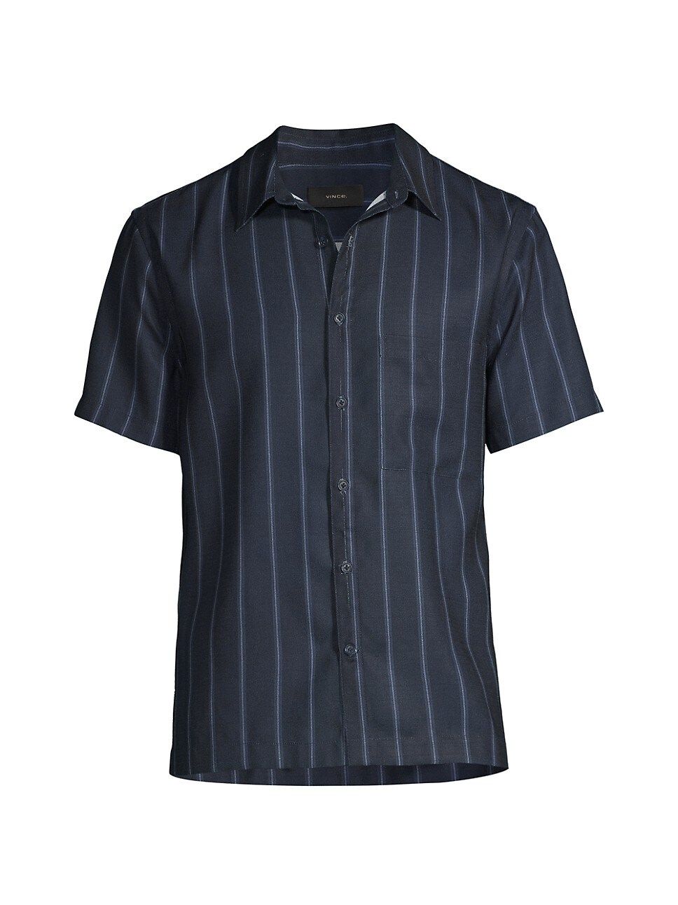 Windsor Stripe Linen & Cotton-Blend Shirt | Saks Fifth Avenue