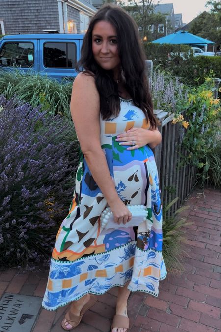 Dress // medium

Bump 
Babymoon
Pregnant
Vacation
Beach 
Midi dress


#LTKunder50 #LTKstyletip #LTKbump