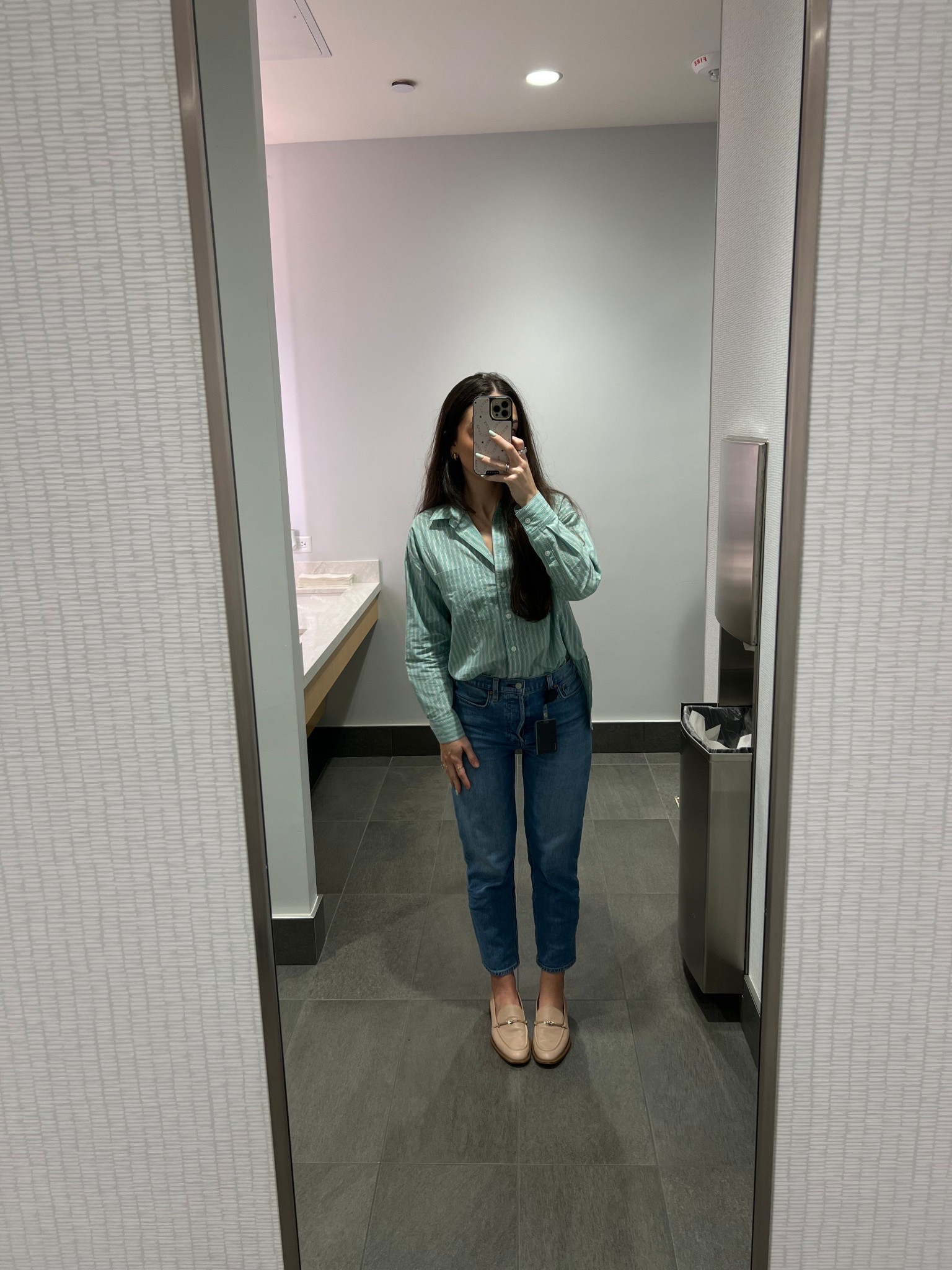 simple ootd for the office today! my fav loafers for the office, they’re so comfy. & forgot how much I loved aritzia’s jeans - this is the 26” length from years ago I believe, but they still sell the style in full length!

Workwear, office ootd, business casual, workwear inspo, office outfit

#LTKFindsUnder100 #LTKFindsUnder50 #LTKWorkwear