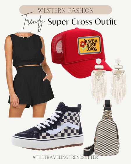 Trendy supercross outfit idea - nascar outfit idea - Amazon fashion 

#LTKFestival #LTKfindsunder50 #LTKstyletip