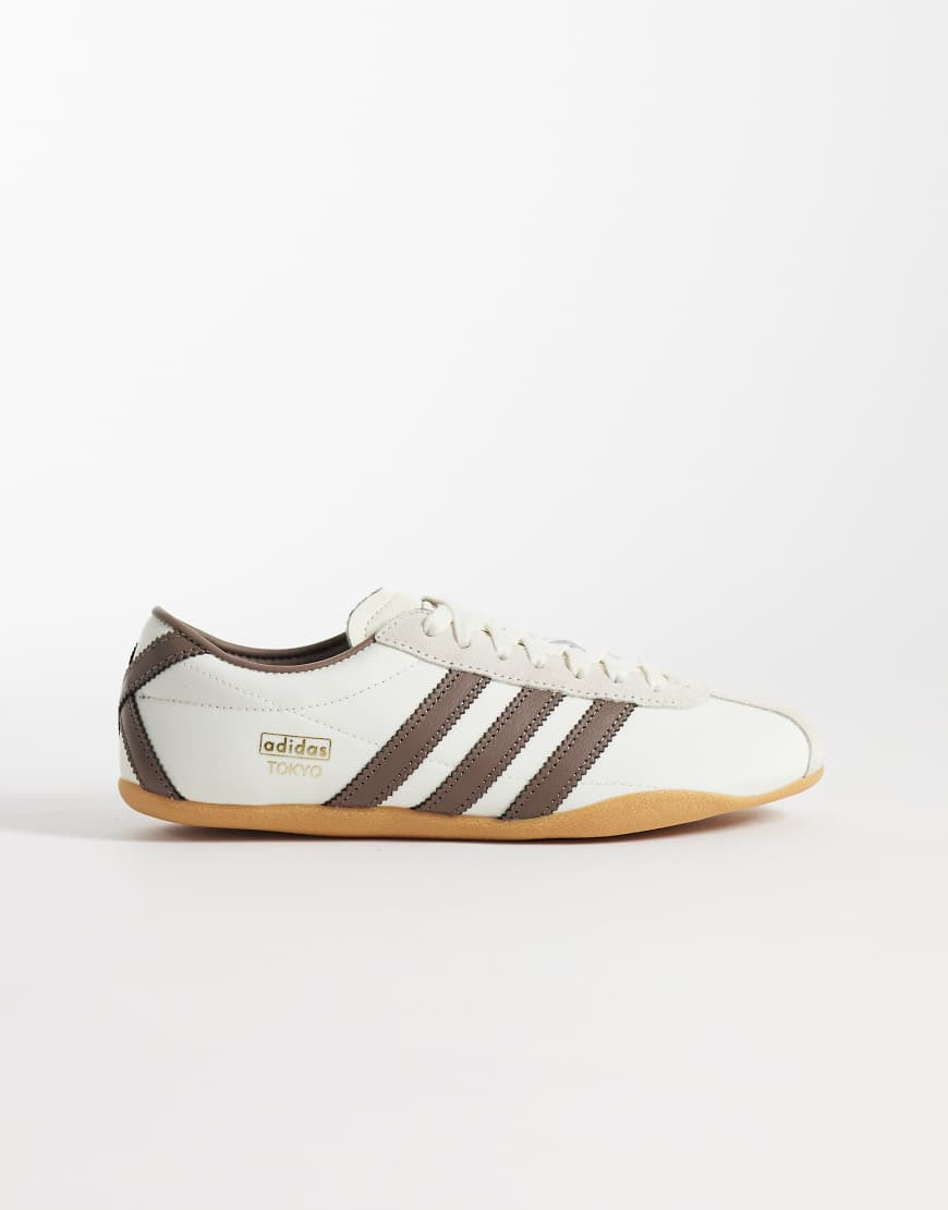 adidas Originals Tokyo sneakers in off white and brown | ASOS (Global)