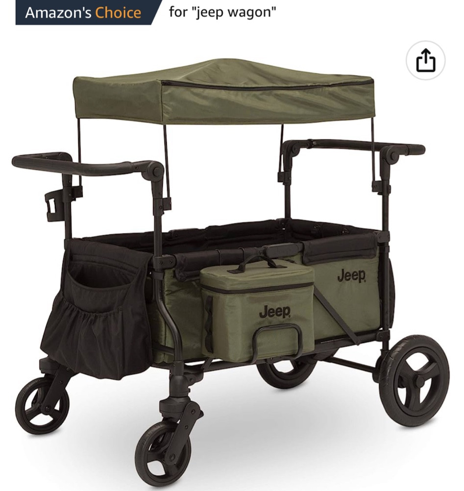 Amazon Prime Days find! A must-have summer splurge, the Jeep Stroller Wagon with Canopy Shade, Cooler Bag and Accessories 😍

#LTKkids #LTKsalealert #LTKxPrimeDay